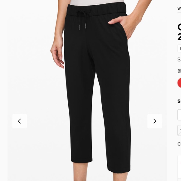 lululemon athletica Pants - On the Fly Crop 23” *Woven*